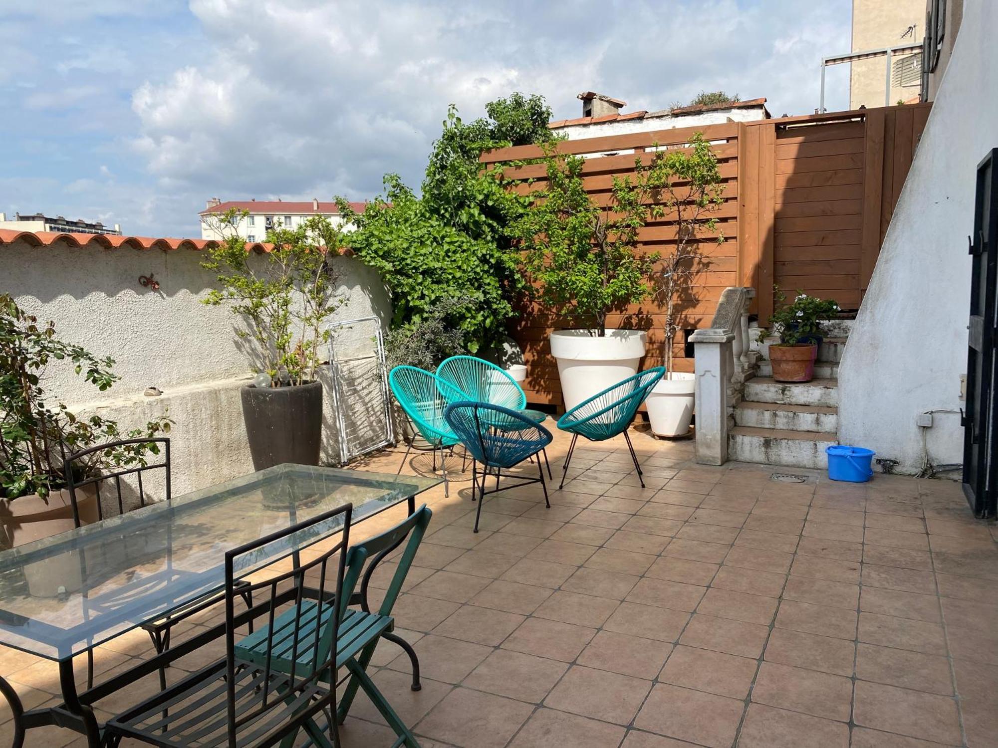 Maison 3 Chambres Gde Terrasse Proche Vieux Port Et Sncf Marseilles Exterior foto