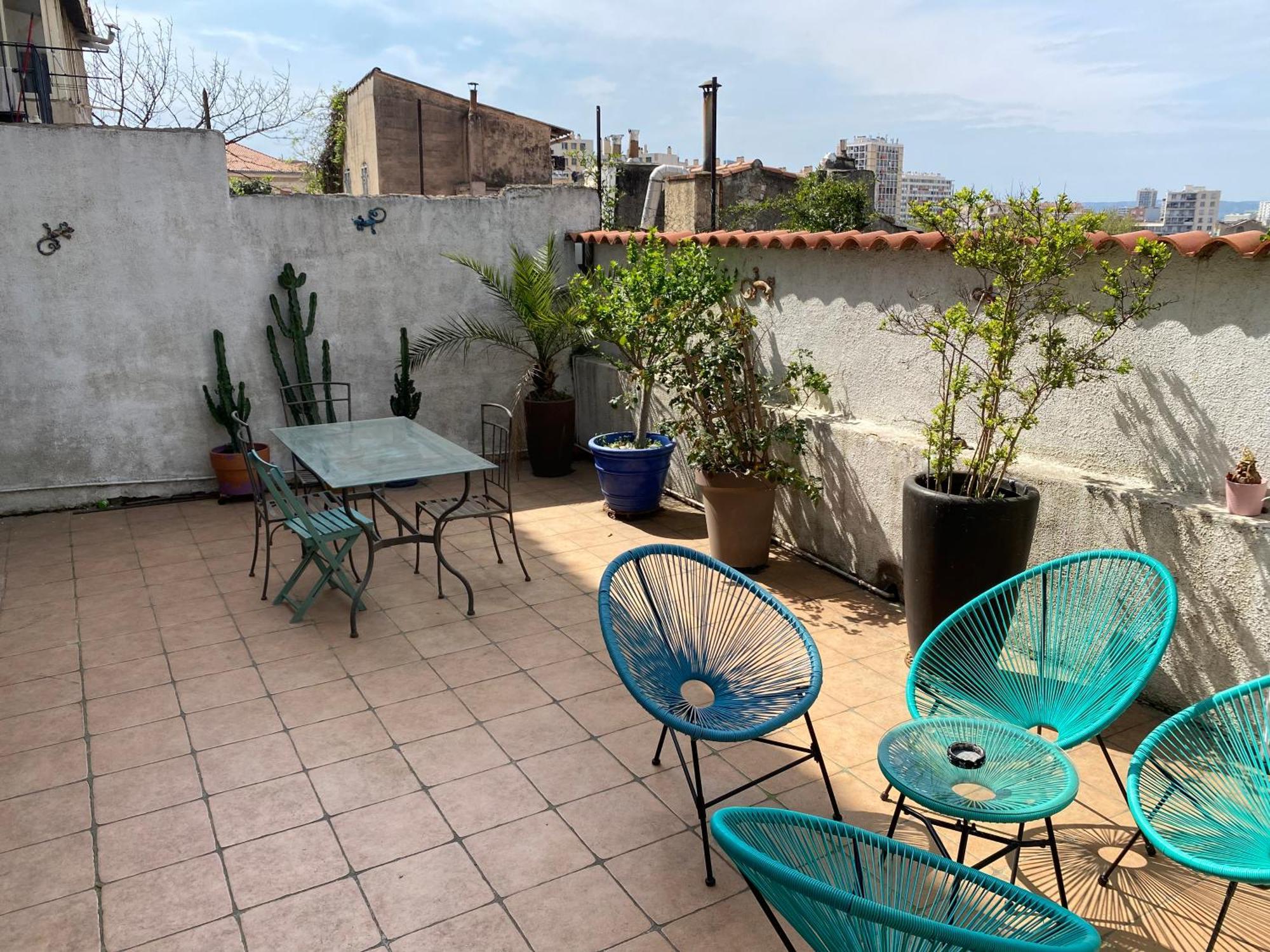 Maison 3 Chambres Gde Terrasse Proche Vieux Port Et Sncf Marseilles Exterior foto